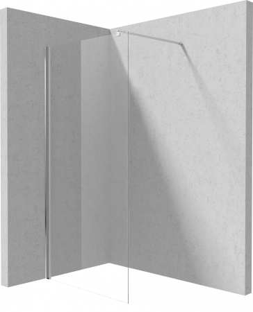 Paravane de dus walk-in - Paravan dus walk-in sticla securizata 100x200 cm crom Deante Kerria Plus