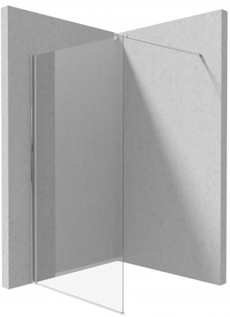 Paravane de dus walk-in - Paravan dus walk-in sticla securizata 110x200 cm crom Deante Kerria Plus