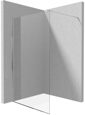 Paravane de dus walk-in - Paravan dus walk-in sticla securizata 120x200 cm crom Deante Kerria Plus