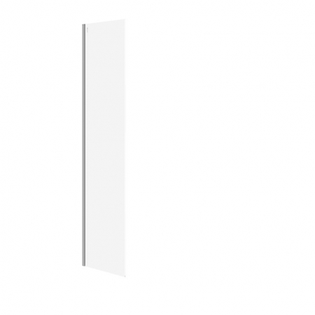 Usi, paravane si pereti dus - Paravan dus sticla securizata 50x200 cm profil crom pentru cabina dus walk-in Cersanit Mille