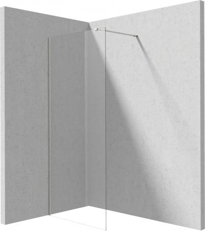 Paravane de dus walk-in - Paravan dus walk-in sticla securizata 100x195 cm crom lucios Deante Prizma