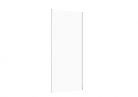 Baie - Perete lateral fix 90x195 cm Cersanit Larga profil crom