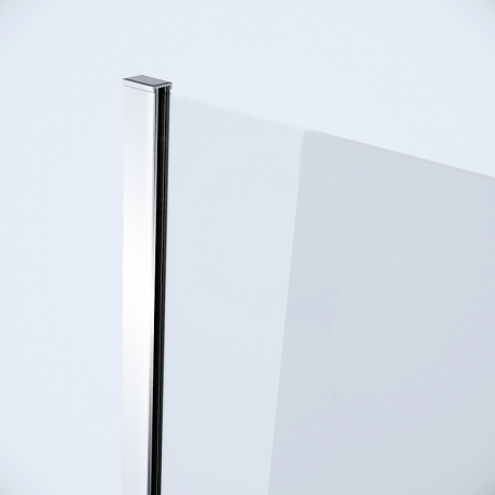 Perete lateral fix 80x195 cm Cersanit Moduo profil crom [1]