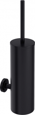 Accesorii toaleta - Perie wc montare pe perete, negru, Deante Temisto