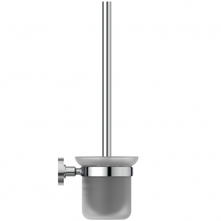 Suport perie wc Ideal Standard IOM crom lucios/sticla mata [1]