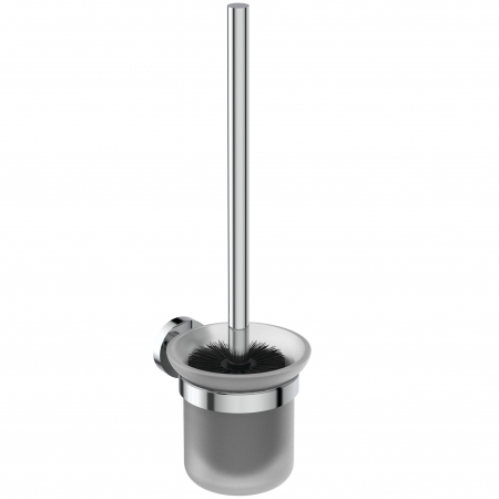 Accesorii toaleta - Suport perie wc Ideal Standard IOM crom lucios/sticla mata