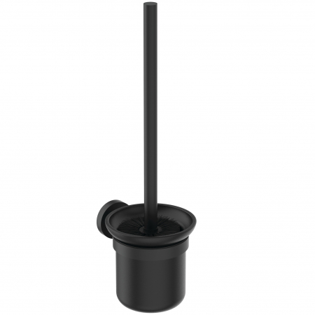 Baie - Suport perie wc sticla neagra mata Ideal Standard IOM