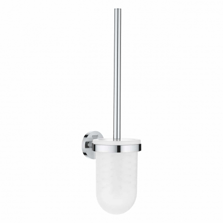 Accesorii toaleta - Perie cu suport pentru vasul de toaleta Grohe Essentials crom lucios