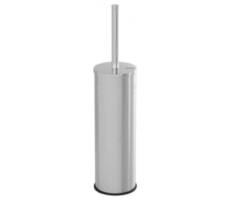 Accesorii baie - Perie WC Genwec, inox satinat AISI 304, montaj pe podea sau perete