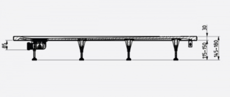 Set picioare sustinere cadita dus Ideal Standard Ultra Flat S universale [2]
