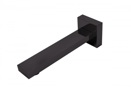 Brate si palarii dus - Pipa fixa rectangulara, negru mat, Inula FDesign