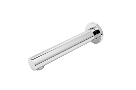 Baterii baie - Pipa fixa rotunda Inula, pentru baterie incastrata, 200 mm, 1/2", crom