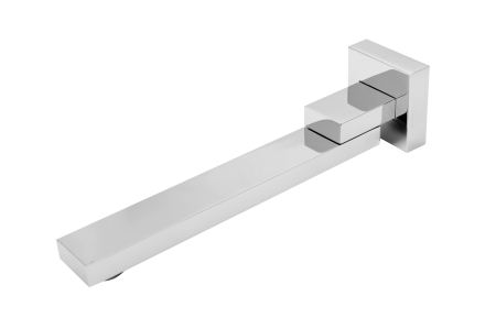 Baterii baie - Pipa mobila rectangulara Inula, pentru baterie incastrata, 260 mm, 1/2", crom