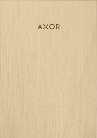 Baie - Placa superioara decorativa bronz periat pentru baterie bideu Hansgrohe Axor MyEdition