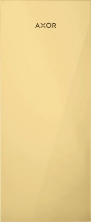 Baie - Placa superioara decorativa auriu lucios pentru baterie lavoar baie Hansgrohe Axor MyEdition 200