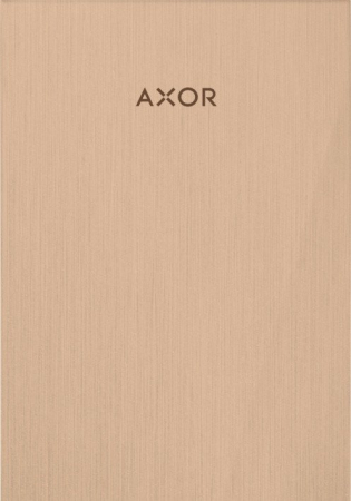Baterii bideu - Placa superioara decorativa red gold periat pentru baterie bideu Hansgrohe Axor MyEdition