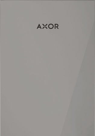 Baterii bideu - Placa superioara decorativa crom negru lucios pentru baterie bideu Hansgrohe Axor MyEdition