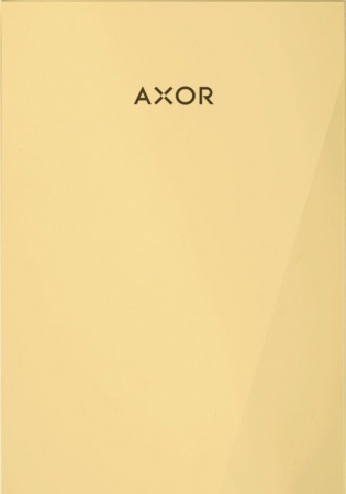 Baterii bideu - Placa superioara decorativa auriu lucios pentru baterie bideu Hansgrohe Axor MyEdition