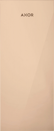 Baterii lavoare - Placa superioara decorativa red gold lucios pentru baterie lavoar baie Hansgrohe Axor MyEdition 245