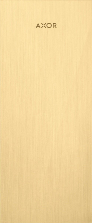 Baterii lavoare - Placa superioara decorativa auriu periat pentru baterie lavoar baie Hansgrohe Axor MyEdition 245