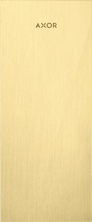Baterii lavoare - Placa superioara decorativa alama periata pentru baterie lavoar baie Hansgrohe Axor MyEdition 245