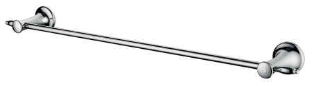 Cuiere si suport prosoape - Portprosop simplu Lacrima 600 mm, crom