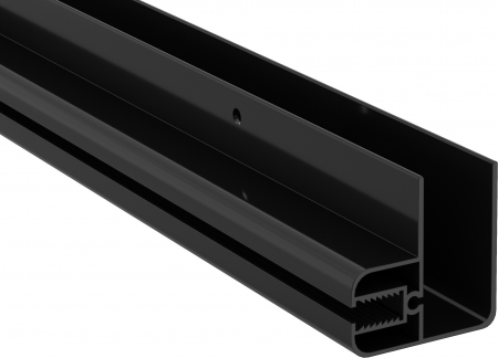 Accesorii dus - Profil Deante Kerria Plus pentru colt negru mat