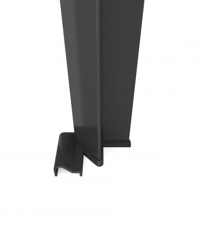Accesorii dus - Profil inchidere usa dus culoare negru mat 200 cm Deante Kerria plus