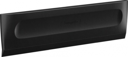 Baie - Racleta dus negru mat Hansgrohe WallStoris