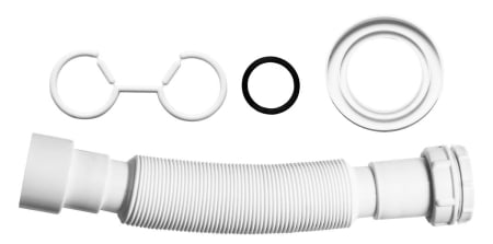 SIFON - Racord evacuare extensibil Wirquin PRO D40/50 alb