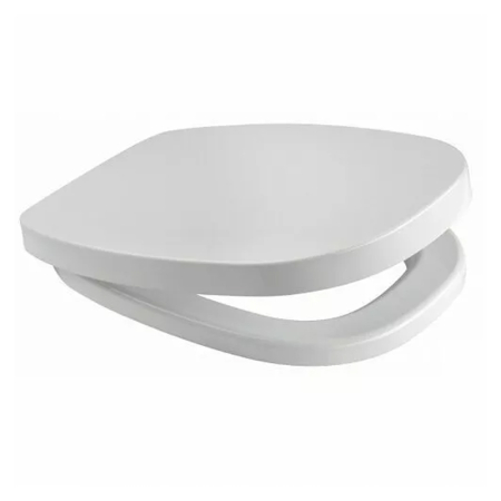 Baie - Capac WC, RAK, slim, cu soft close si quick release, alb lucios