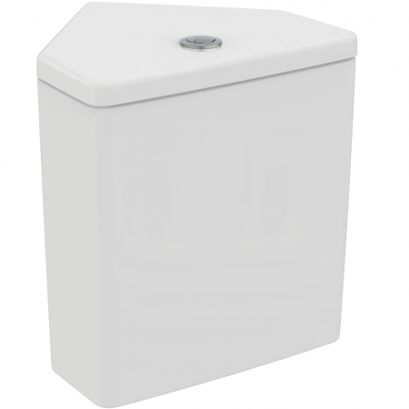 Rezervoare aparente - Rezervor vas wc Ideal Standard i.Life S alb lucios cu alimentare inferioara, varianta de colt