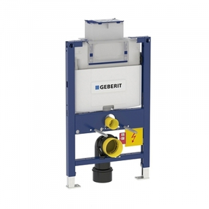 Rezervoare incastrate - Cadru wc suspendat 82 cm Duofix cu rezervor wc incastrat Geberit Omega 12 cm