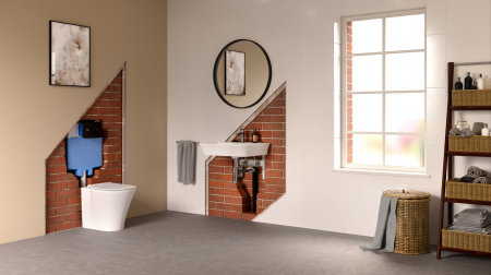 Rezervor wc incastrat Ideal Standard Prosys 80M pentru vas wc pe pardoseala [3]