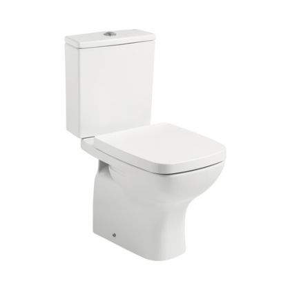 Rezervor vas wc back to wall Gala Street Square, alimentare laterala, alb [1]