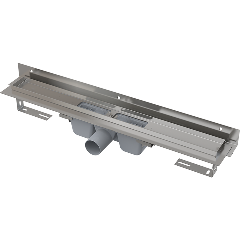 Rigole si canale de scurgere dus - Rigola dus faiantabila cu margine ajustabila si iesire laterala 1150 mm Alcadrain Flexible APZ4-1150