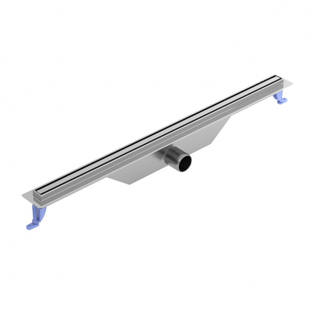 Rigole si canale de scurgere dus - Rigola dus iesire laterala cu capac crom 800 mm Cersanit Tako Slim
