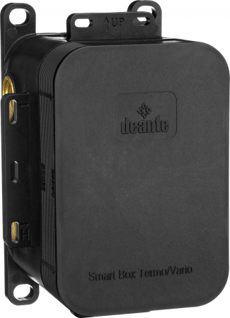 Accesorii dus - Cutie montaj ascuns baterii incastrate, negru, Deante Box