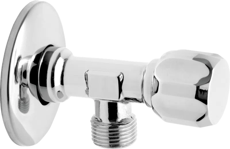 Robinete coltar - Robinet coltar 1/2”x3/8” cu actionare tip ventil si maneta metalica