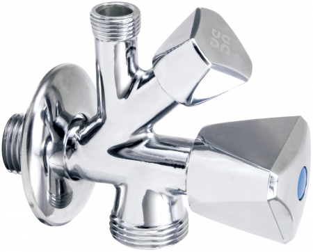 Baie - Robinet coltar Deante 1/2" - 3/4",3/8" crom lucios