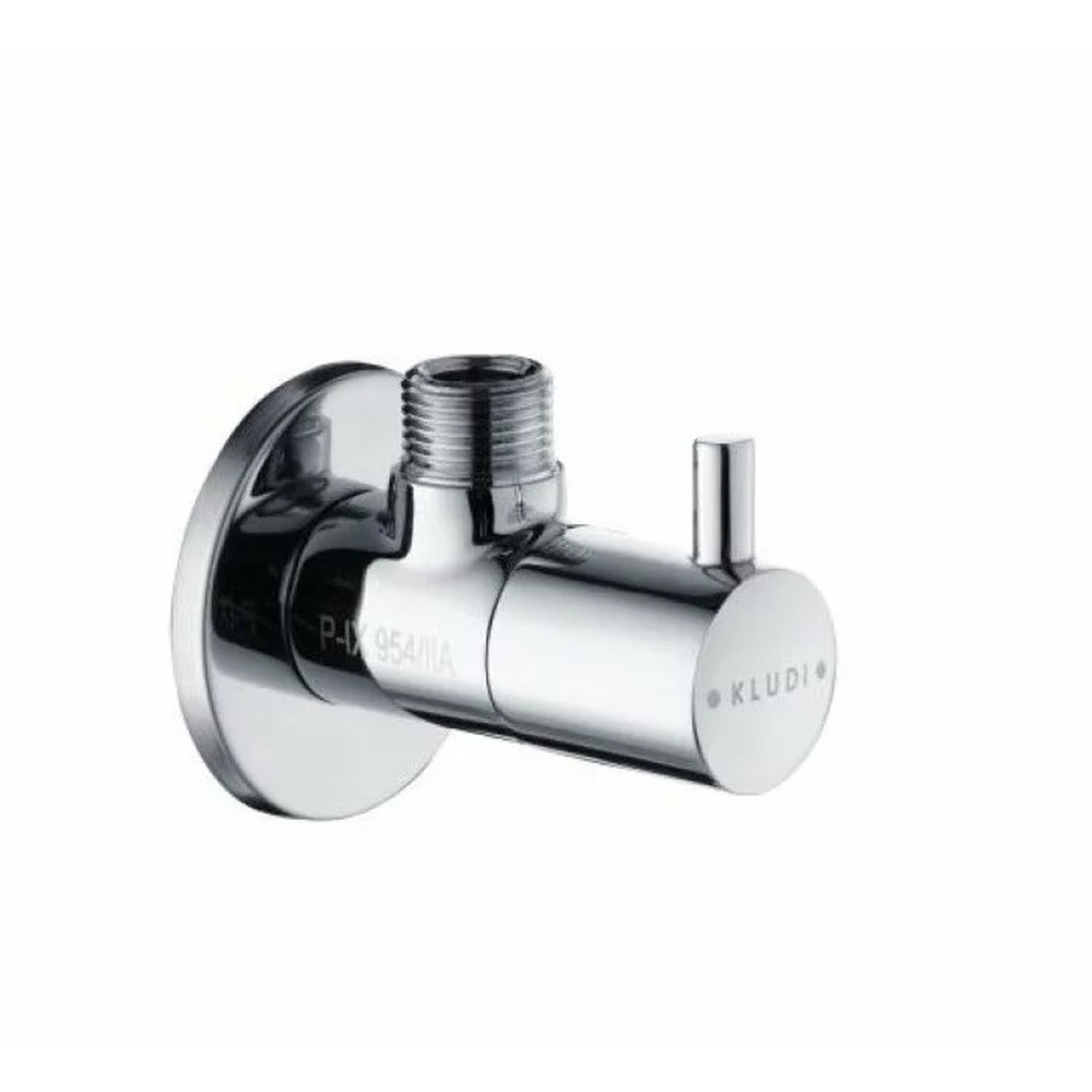 Baie - Robinet coltar rotund crom 1/2"×3/8" Kludi 1584505-00