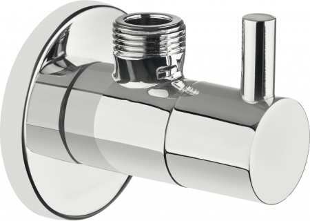 Baie - Robinet coltar rotund Deante 1/2" - 1/2" crom lucios