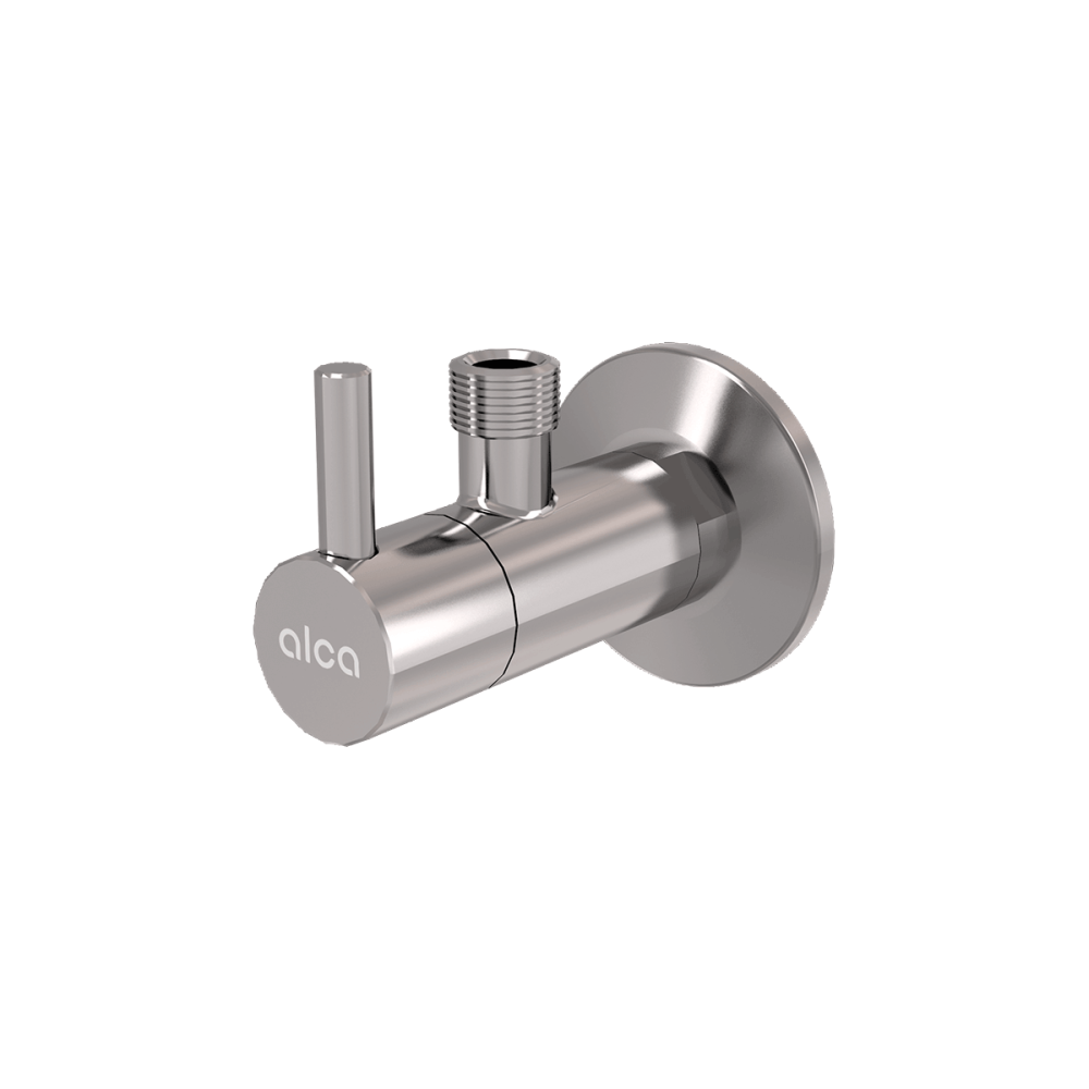 Baie - Robinet coltar rotund red gold mat periat cu filtru 1/2"×3/8" Alcadrain ARV001-RG-B