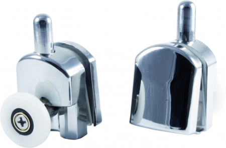 Baie - Role inferioare detasabile Deante cu rulmenti cu bile, Ø23 mm, crom