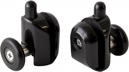 Baie - Role inferioare detasabile Deante pentru sticle de 5 mm, negru