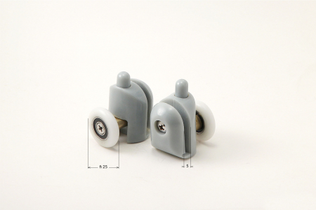 Role inferioare detasabile Deante pentru sticle de 5 mm, Ø25 mm [1]