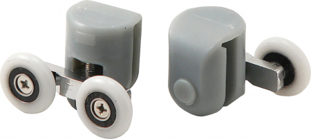 Baie - Role superioare duble Deante pentru sticle de 6 mm, Ø25 mm