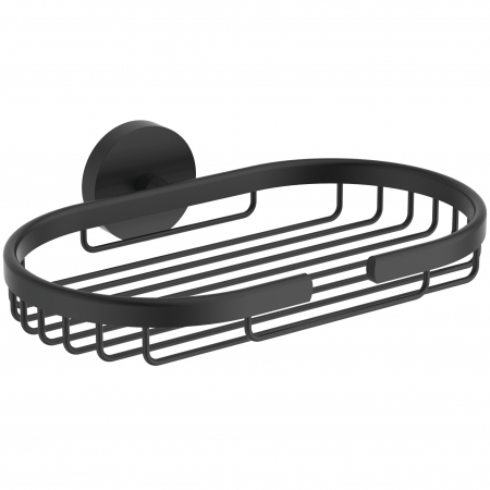 Accesorii lavoar - Savoniera baie Ideal Standard IOM negru mat