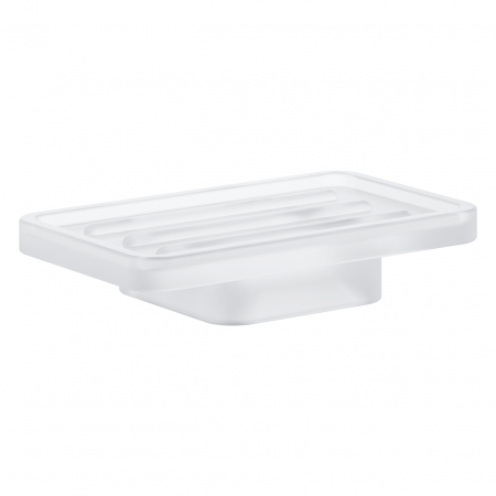 Baie - Savoniera Grohe Selection Cube, alb