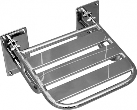 Accesorii baie persoane cu dizabilitati - Scaun pliabil dus pentru persoane cu dizabilitati Cersanit Etiuda, crom